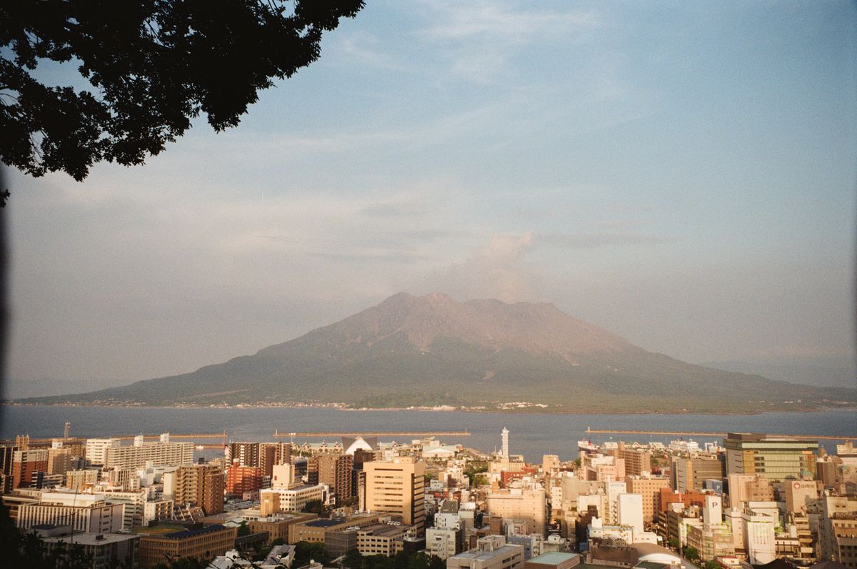 桜島の眺め